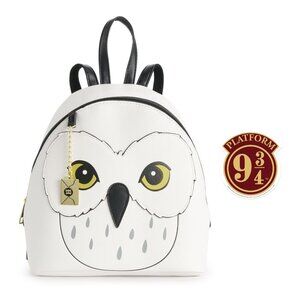 Harry Potter Mini Hedwig Backpack with Platform 9 3/4 Gadget Sticker Decal